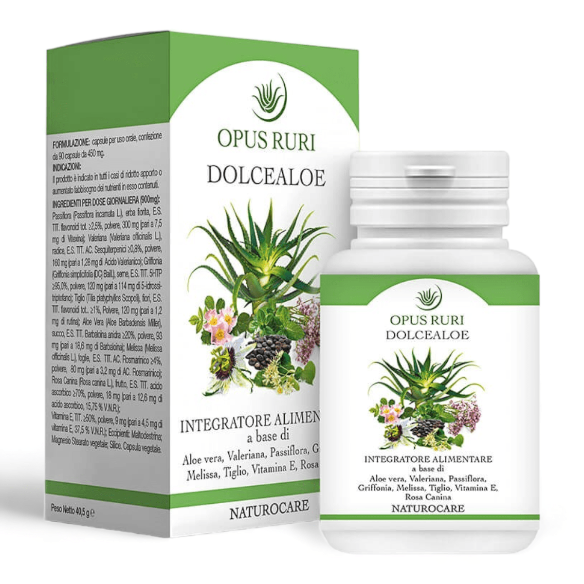 DOLCEALOE NATUROCARE 90 CPS DA 450 MG
