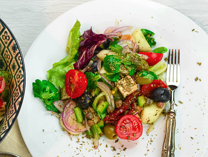 Insalata di tofu