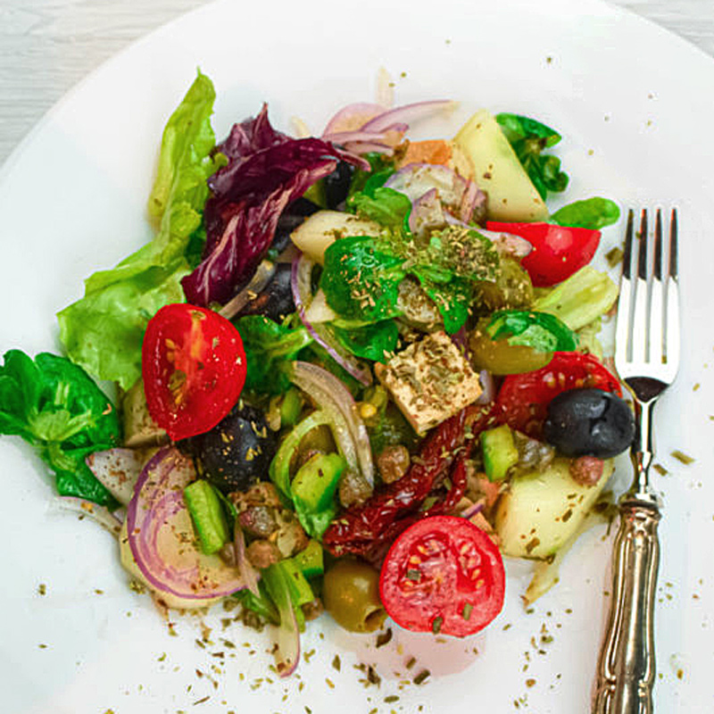 Insalata di tofu